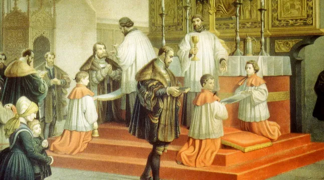 Albrecht Hohenzollern większości z Polaków znany jest z Hołdu Pruskiego, który...