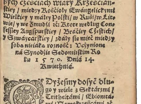 Gdzie dwóch luteran, tam trzy opinie - usłyszałem kiedyś na parafialnym...