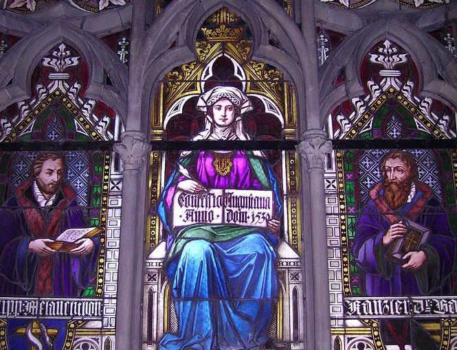 Miasto Augsburg to po łacinie Augusta Vindelicorum. Confessio Augustana...