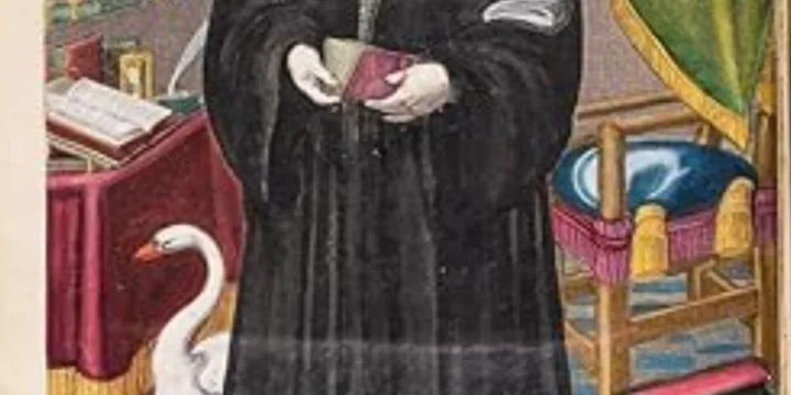 Gęś w średniowiecznym języku czeskim to HUS<< Jan Hus, którego rocznicę...